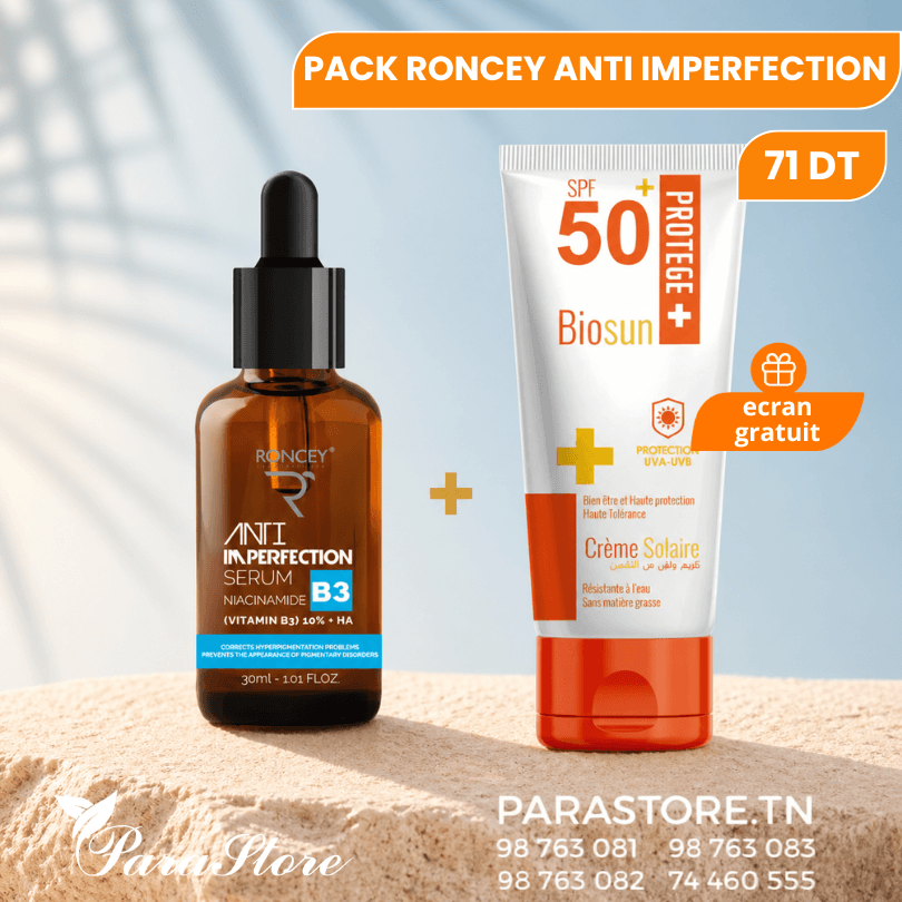 PACK RONCEY ANTI-IMPERFECTION + ECRAN GRATUIT