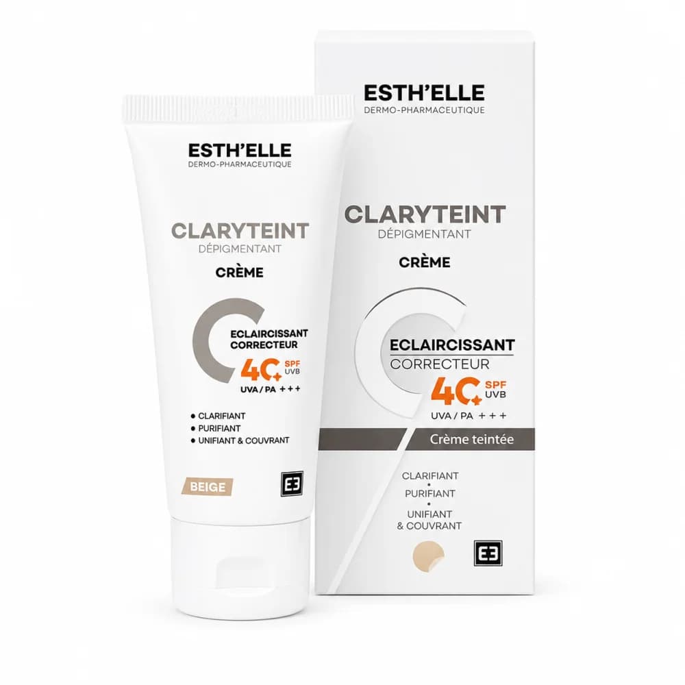 ESTHELLE ECRAN CLARYTEINT BEIGE ANTI TACHES SPF40+ 50g