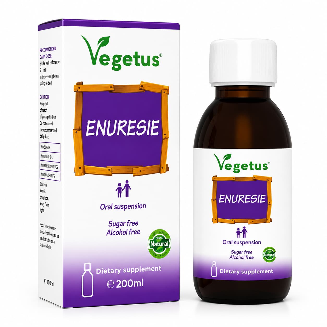 VEGETUS ENURESIE FL/200ML