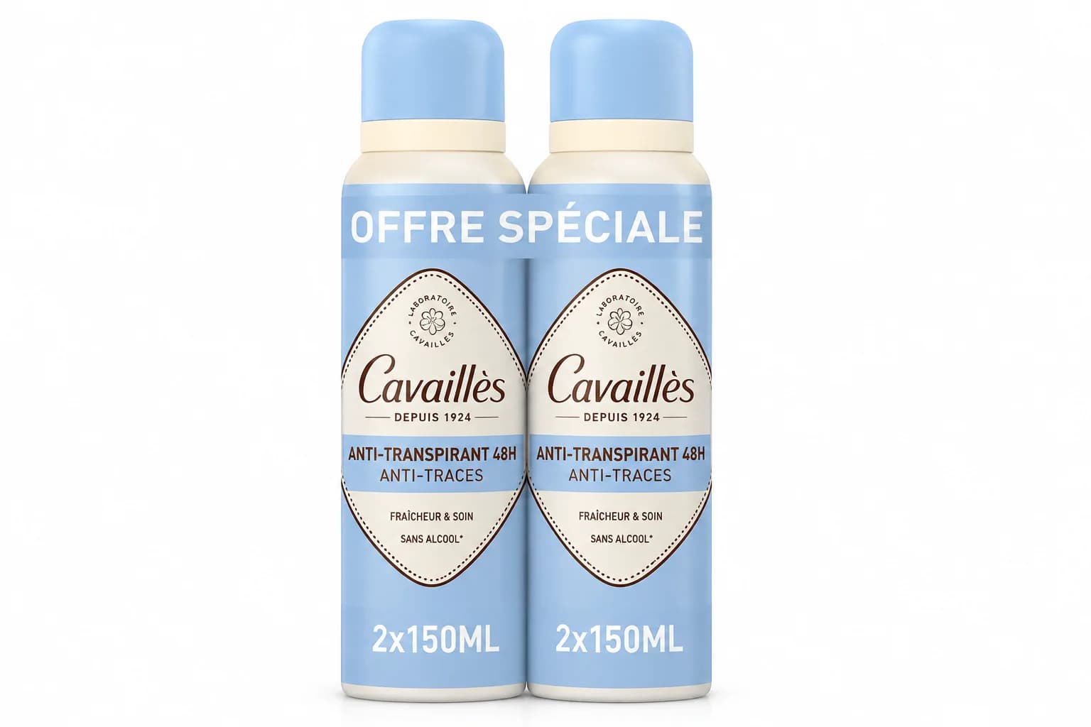 ROGE CAVAILLÈS ANTI TRACES SPRAY DUO