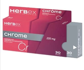 HERBEX CHROME 30 GELULEs