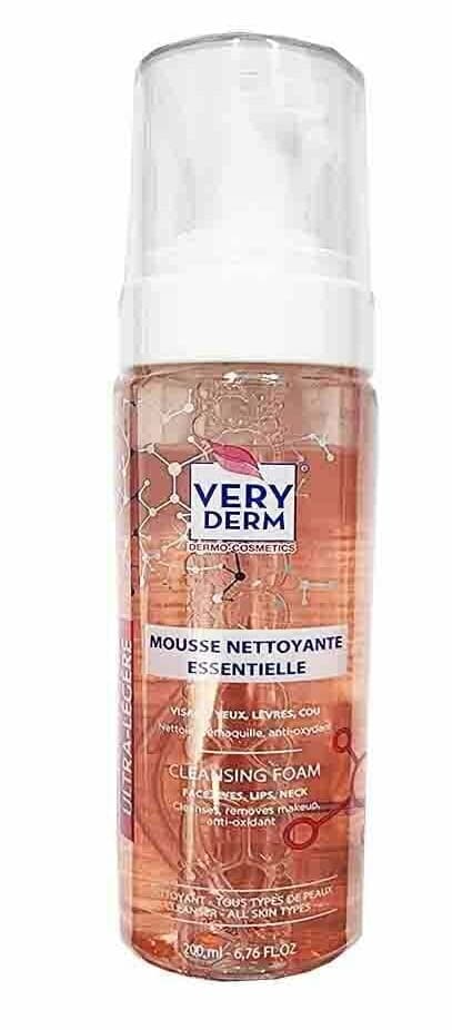 VERYDERM MOUSSE PEAUX SENSIBLE 200M
