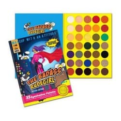 Palette fard à Paupière "Book 6 The Badass Rudegirl " 35 Couleurs