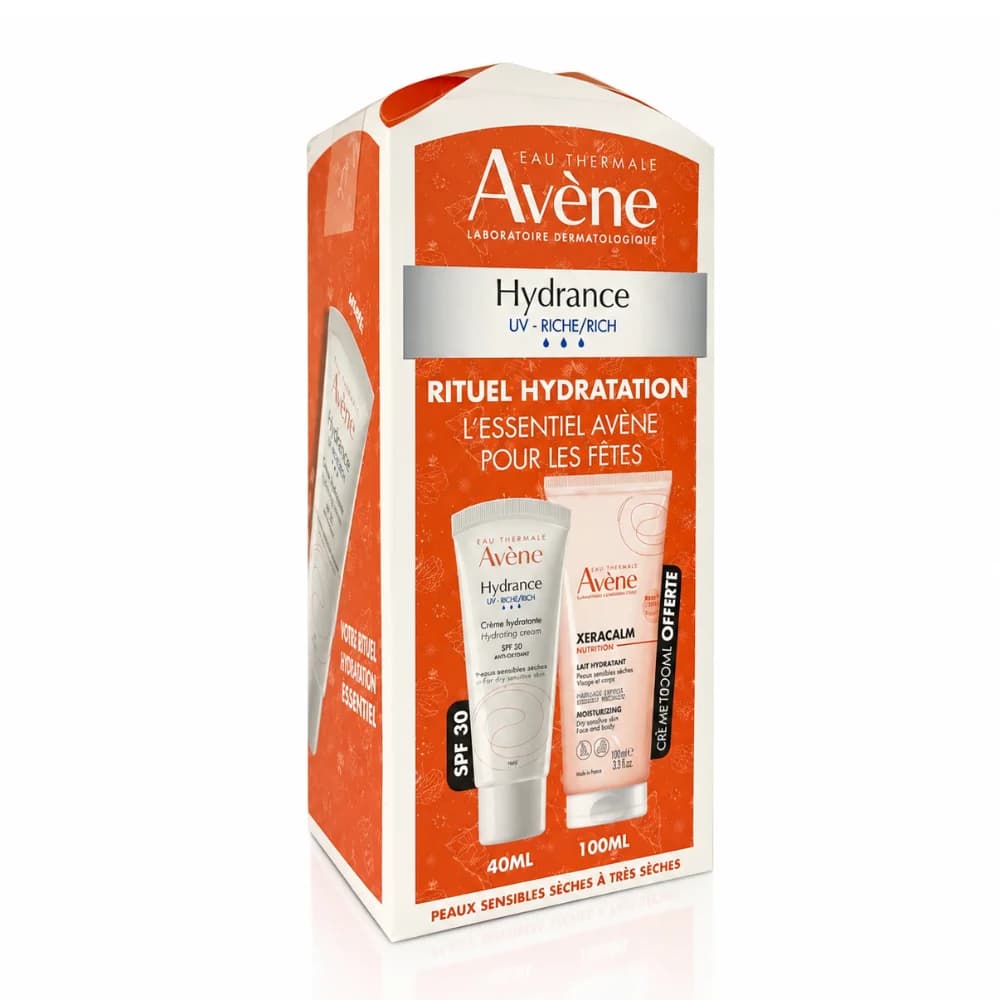 AVÈNE PACK HYDRANCE UV RICHE + GEL XERACALM 100ML OFFERT
