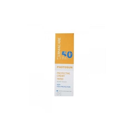 DERMACARE PHOTOSUN CREME PROTECTRICE TEINTEE 01 SPF 50 PEAU NORMALE A SECHE