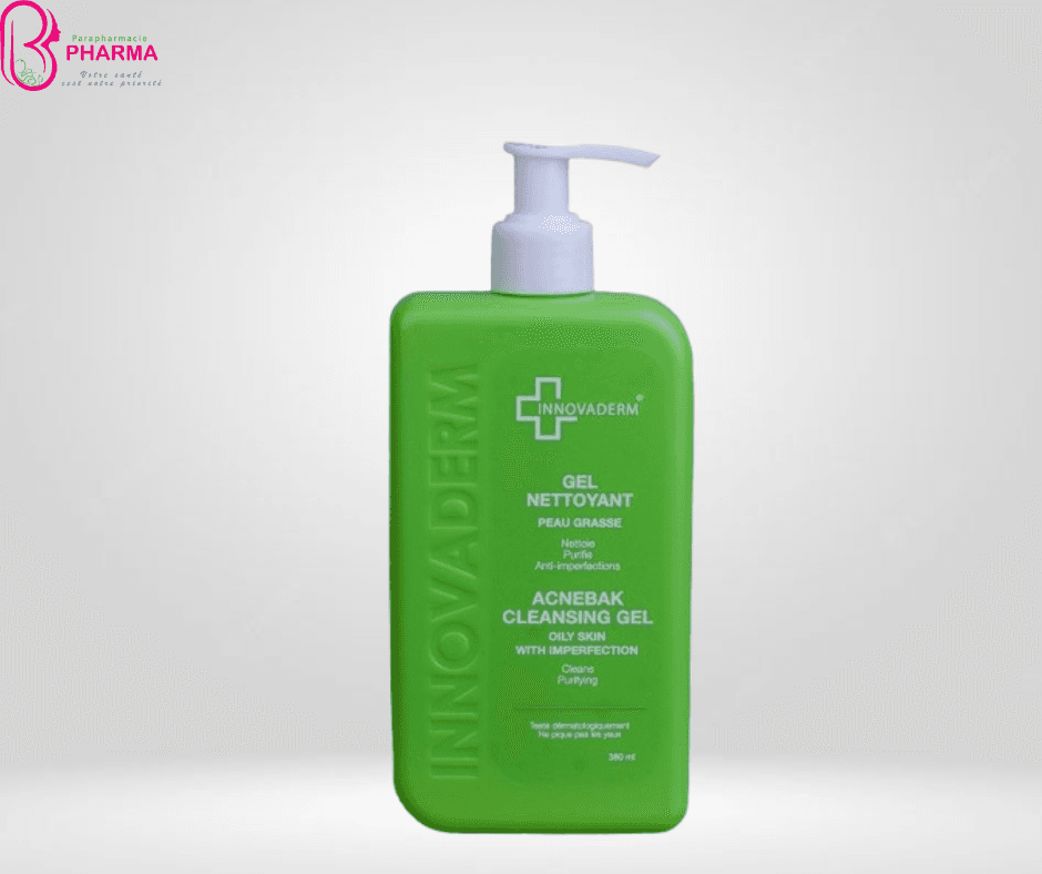 INNOVADERM GEL NETTOYANT PEAU GRASSE ANTI-IMPERFECTIONS 380ML