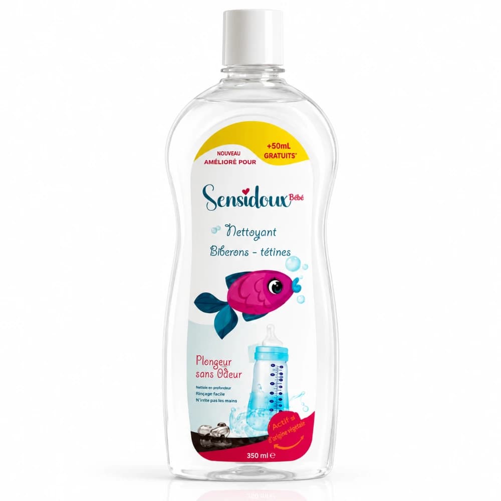SENSIDOUX LIQUIDE NETTOYANT BIBERONS-TETINES