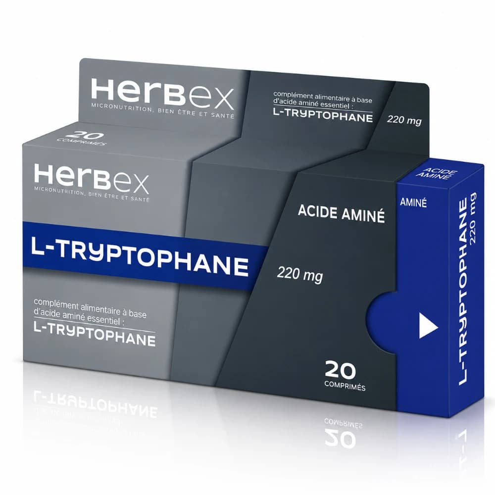 HERBEX L-TRYPTOPHANE 220 MG