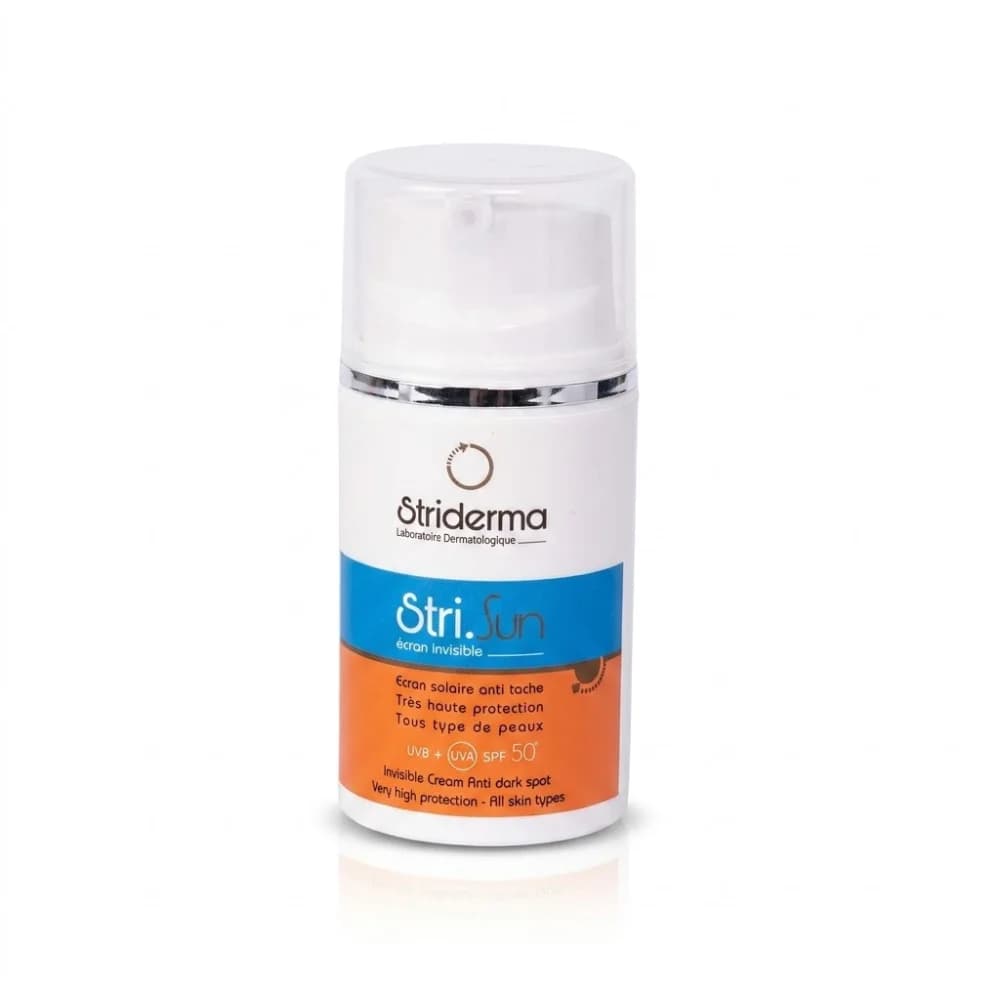 STRIDERMA STRI SUN Écran solaire invisible SPF 50+ tout type de peaux Anti-tâche 50 ML