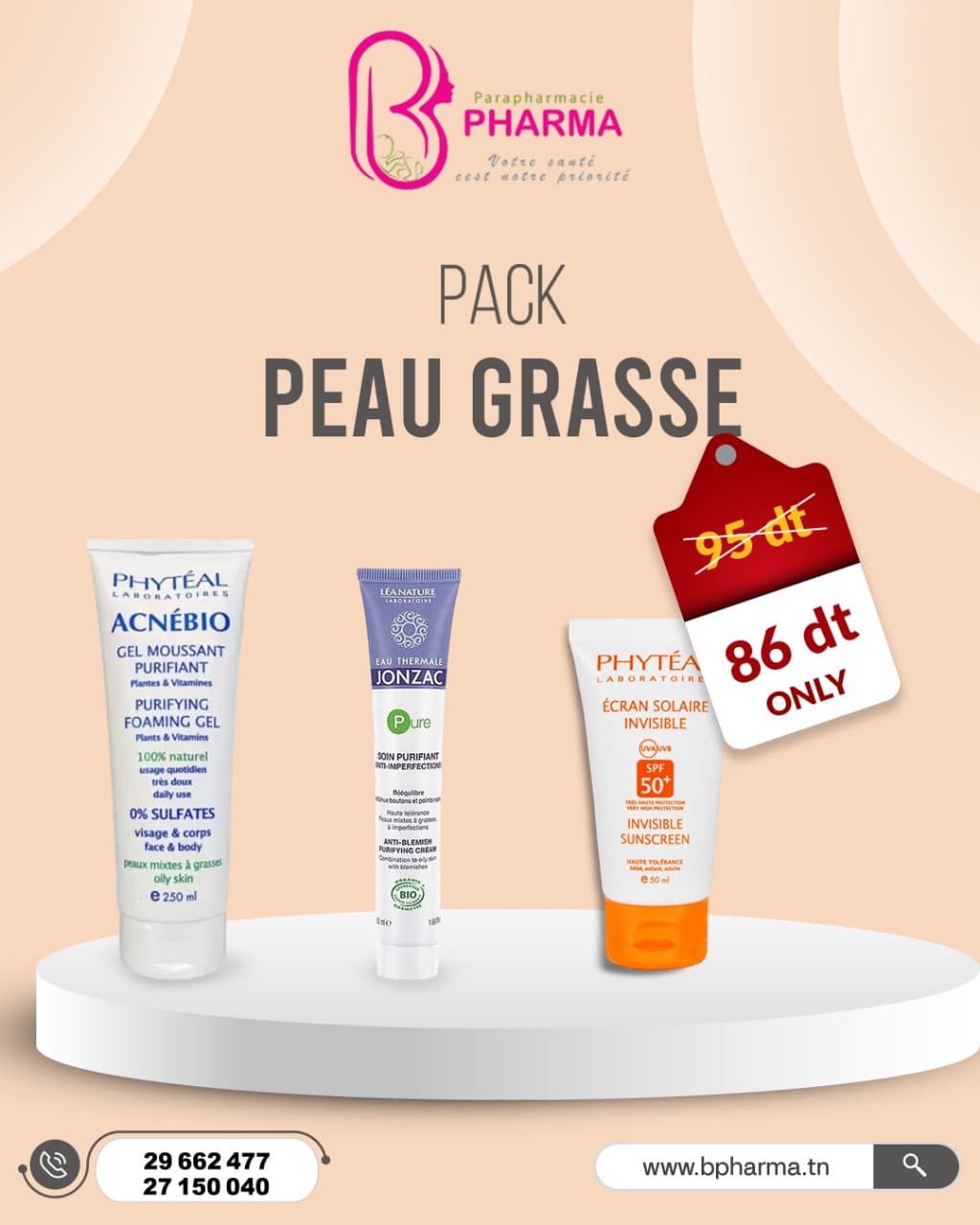 Pack Pure & Éclat – Peau Grasse