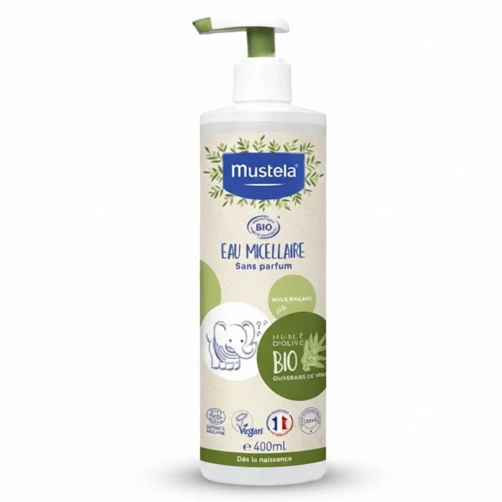 Mustela Bio Eau Micellaire – Nettoyant Bébé Dès Naissance