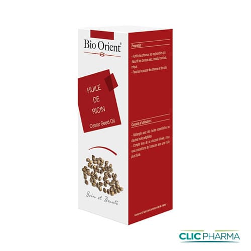 BIO ORIENT HUILE VEGETAL DE RICIN 90 ML (زيت الخروع)
