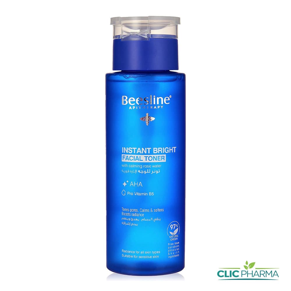 BEESLINE INSTANT BRIGHT LOTION TONIQUE 200ML (POMPE INVERSEE)