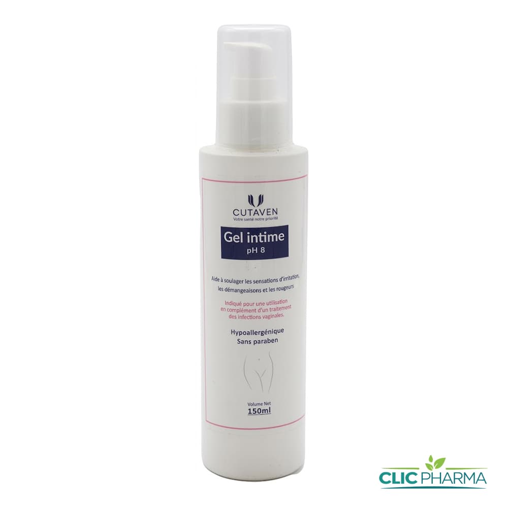 CUTAVEN GEL INTIME ULTRA DOUX APAISANT PH 8 150ML