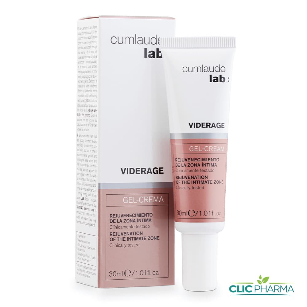 CUMLAUDE VIDERAGE GEL-CREME RAJEUNISSANT ZONE INTIME EXTERNE 30ML