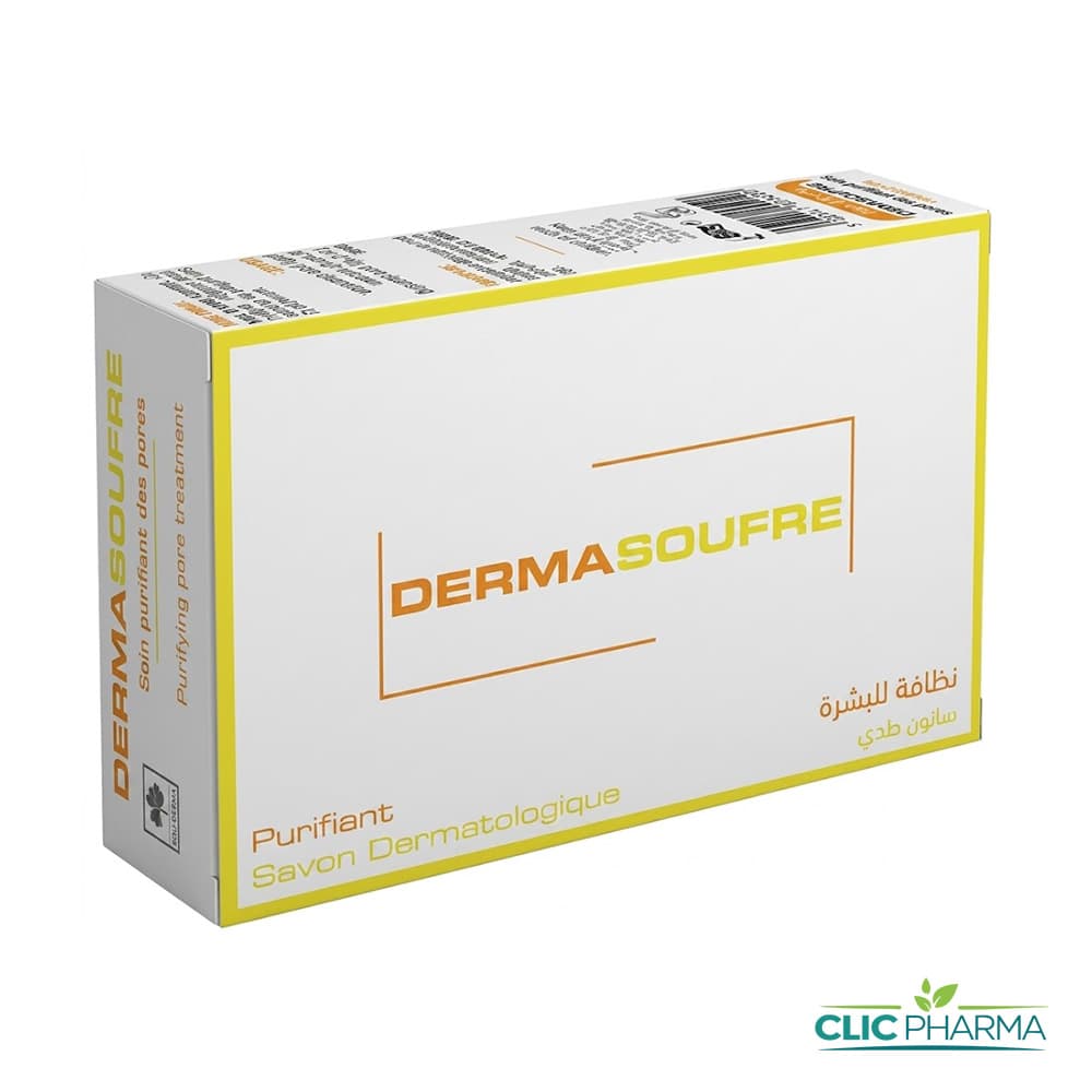 DERMASOUFRE SAVON PURIFIANT 90GR