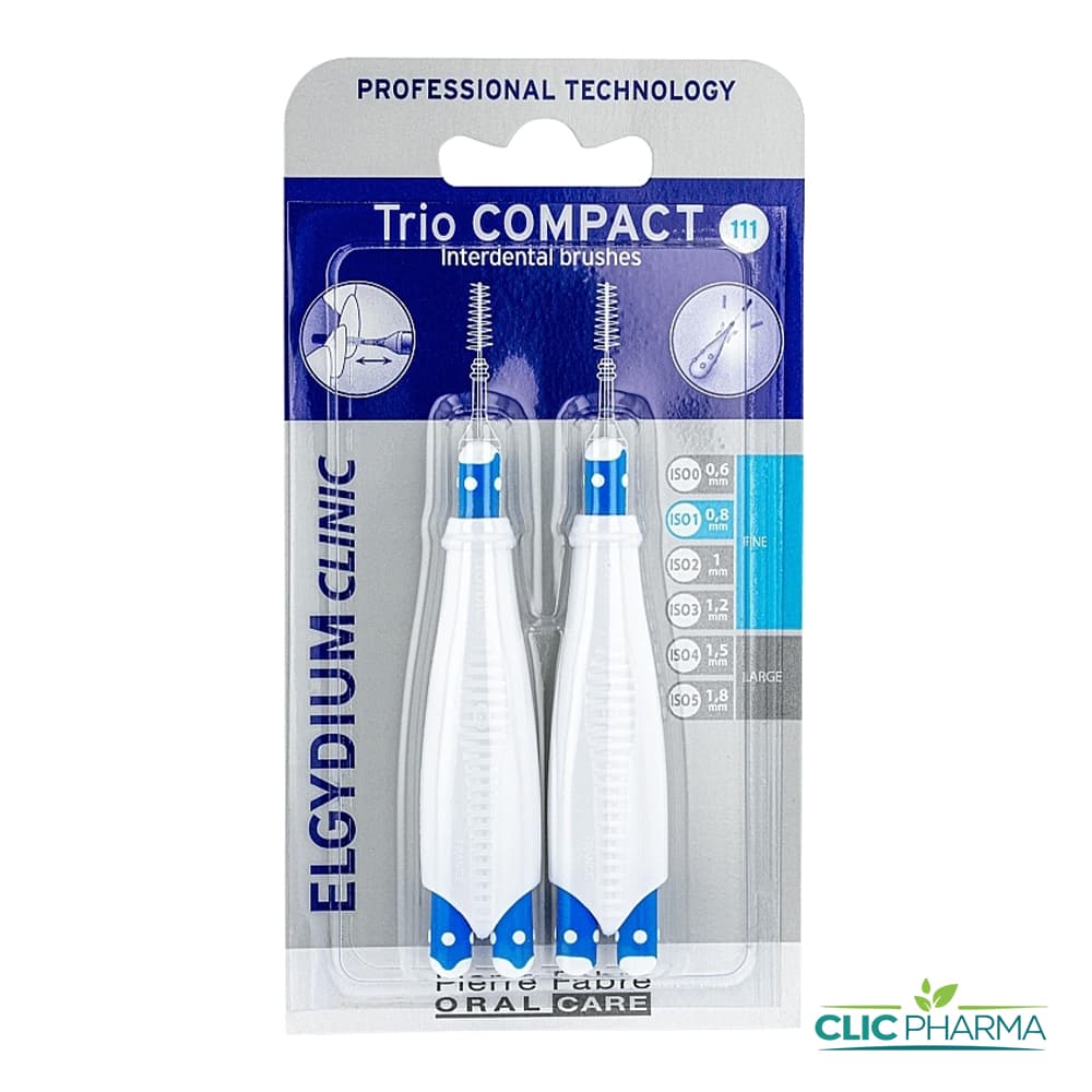 ELGYDIUM CLINIC BROSSETTE TRIO COMPACT