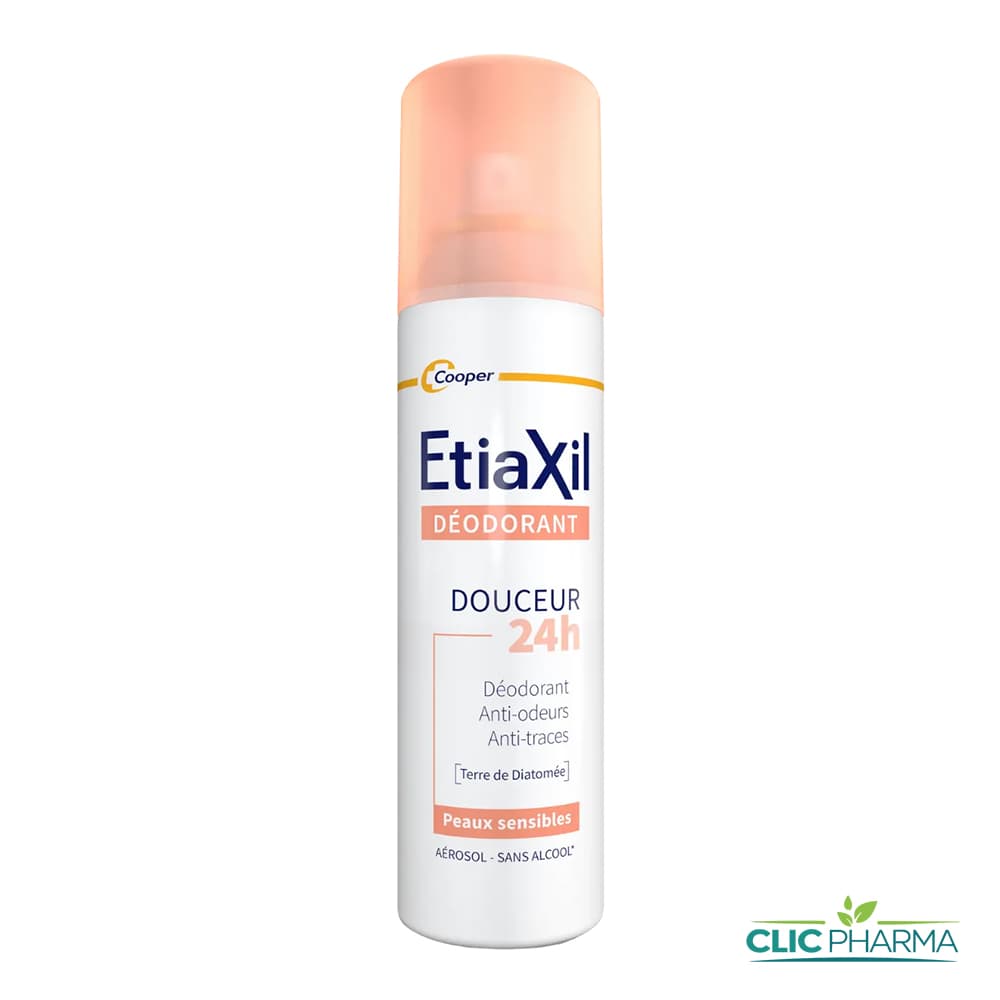 ETIAXIL DEODORANT DOUCEUR 24H PEAUX SENSIBLES 150ML