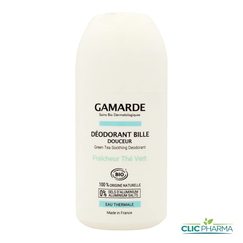 GAMARDE DEODORANT DOUCEUR FRAICHEUR THE VERT ROLL-ON 50ML