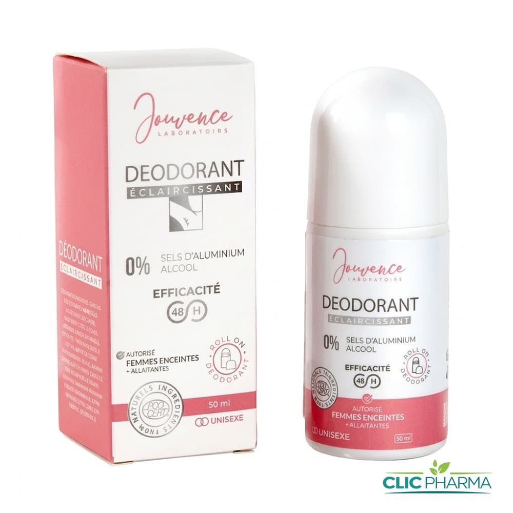 JOUVENCE DEODORANT ECLAIRCISSANT ROLL-ON 48H 50ML