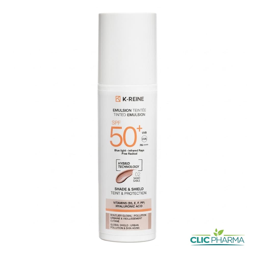 K-REINE SUN EMULSION TEINTEE SAND 02 SPF50+50ML
