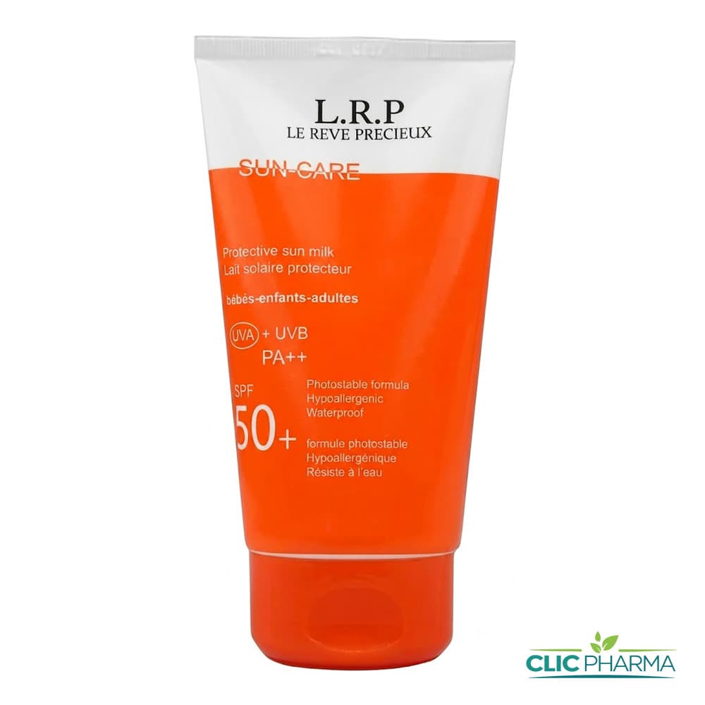 LRP LE REVE PRECIEUX SUN CARE LAIT SOLAIRE MINERAL SPF50+ 150ML