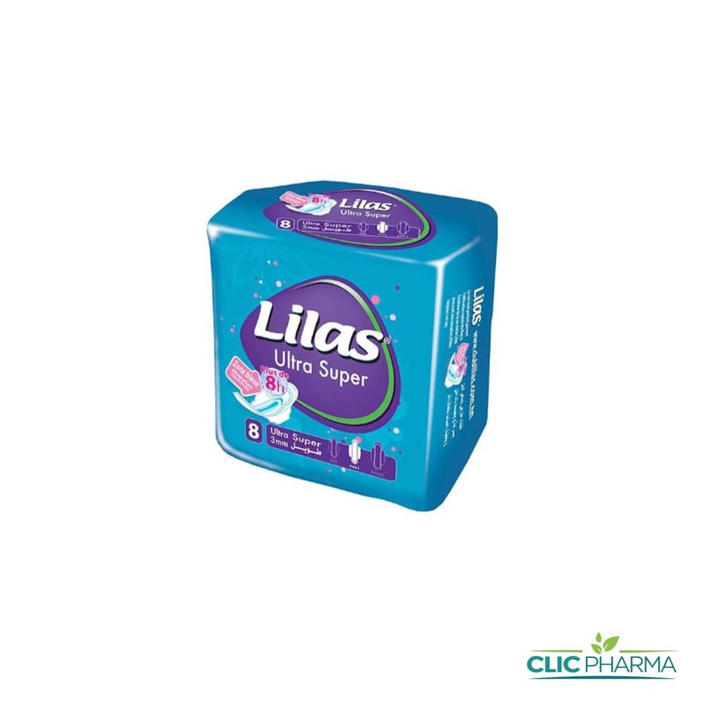Lilas Ultra Super 3mm Serviettes 8 pièces