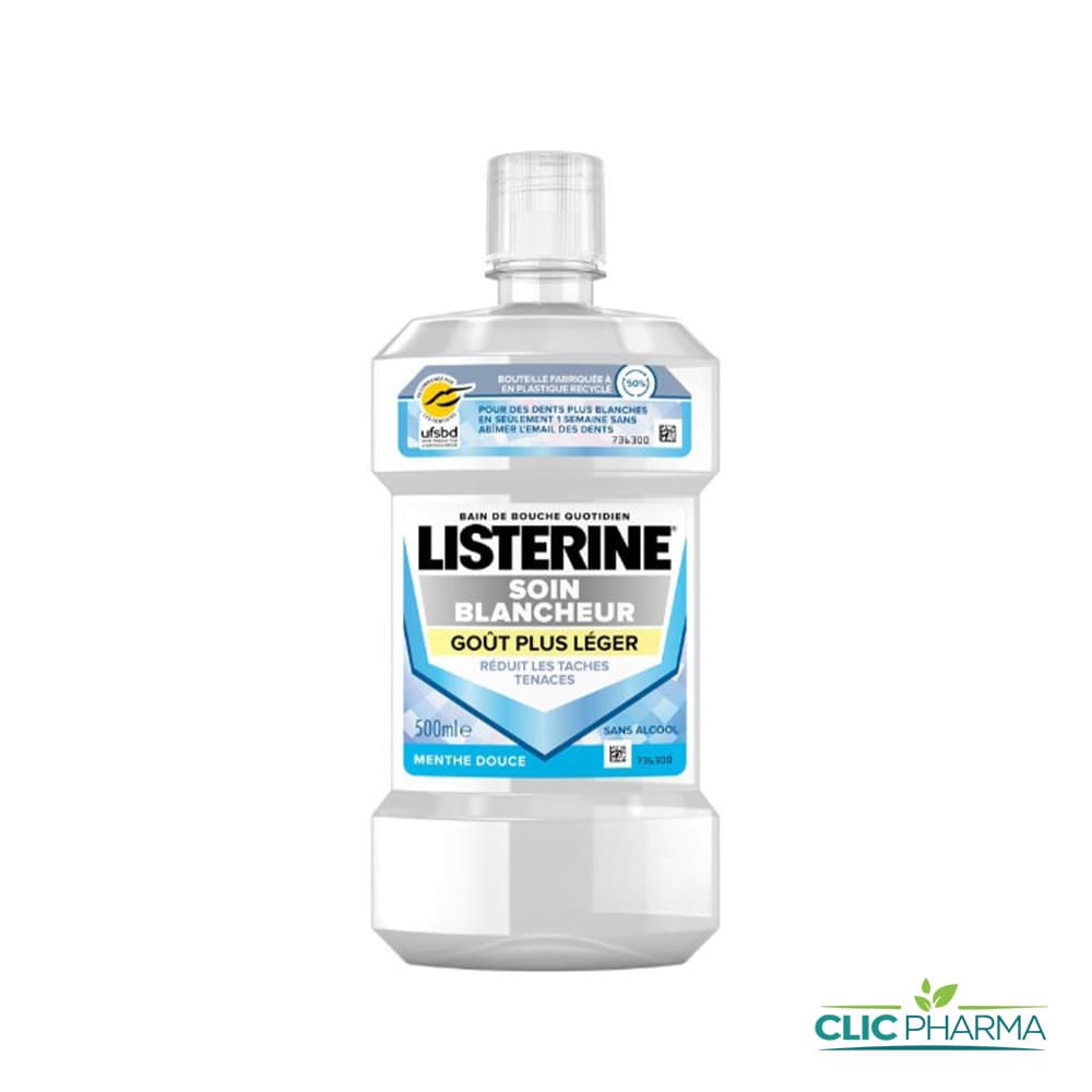 LISTERINE BAIN DE BOUCHE BLANCHEUR 250ML