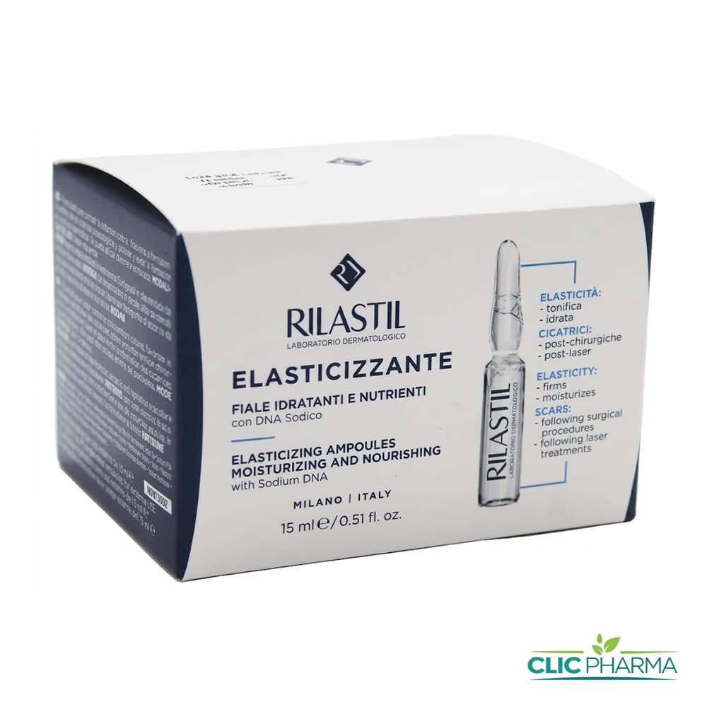 RILASTIL ELASTICIZZANTE SOIN INTENSIF ANTI-AGE HYDRATANT (10 AMPOULES X 1.5ML)