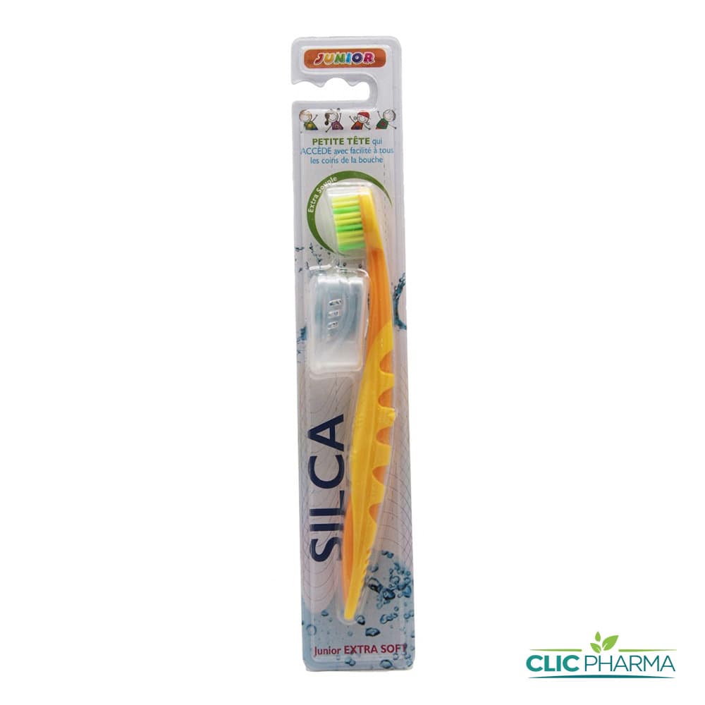SILCA BROSSE A DENTS JUNIOR EXTRA SOFT (PETITE TETE)