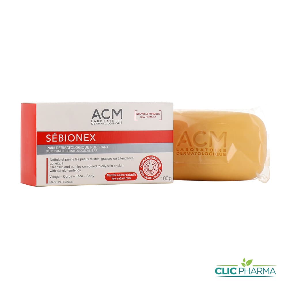 ACM SEBIONEX SAVON DERMATOLOGIQUE PURIFIANT 100GR