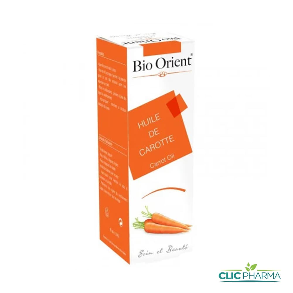 BIO ORIENT HUILE VEGETALE DE CAROTTE 90 ML