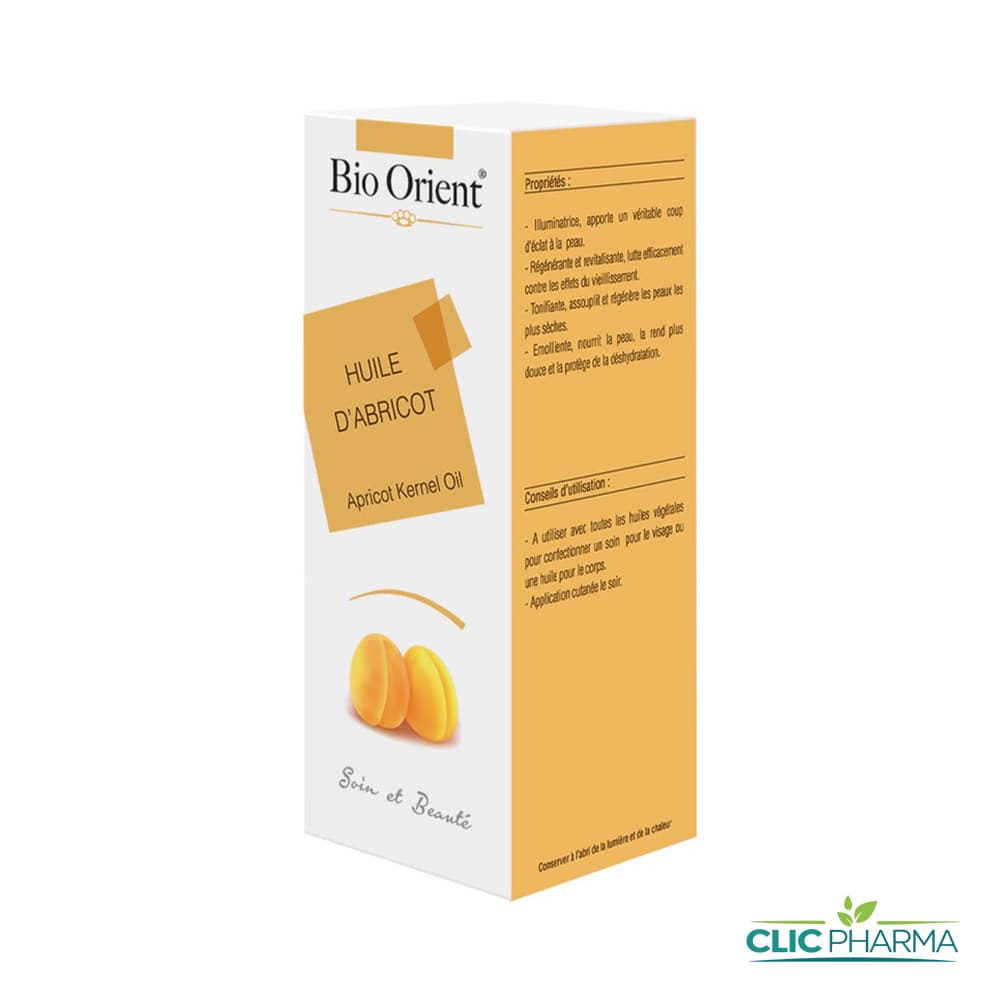 BIO ORIENT HUILE VEGETALE D’ABRICOT 10ML