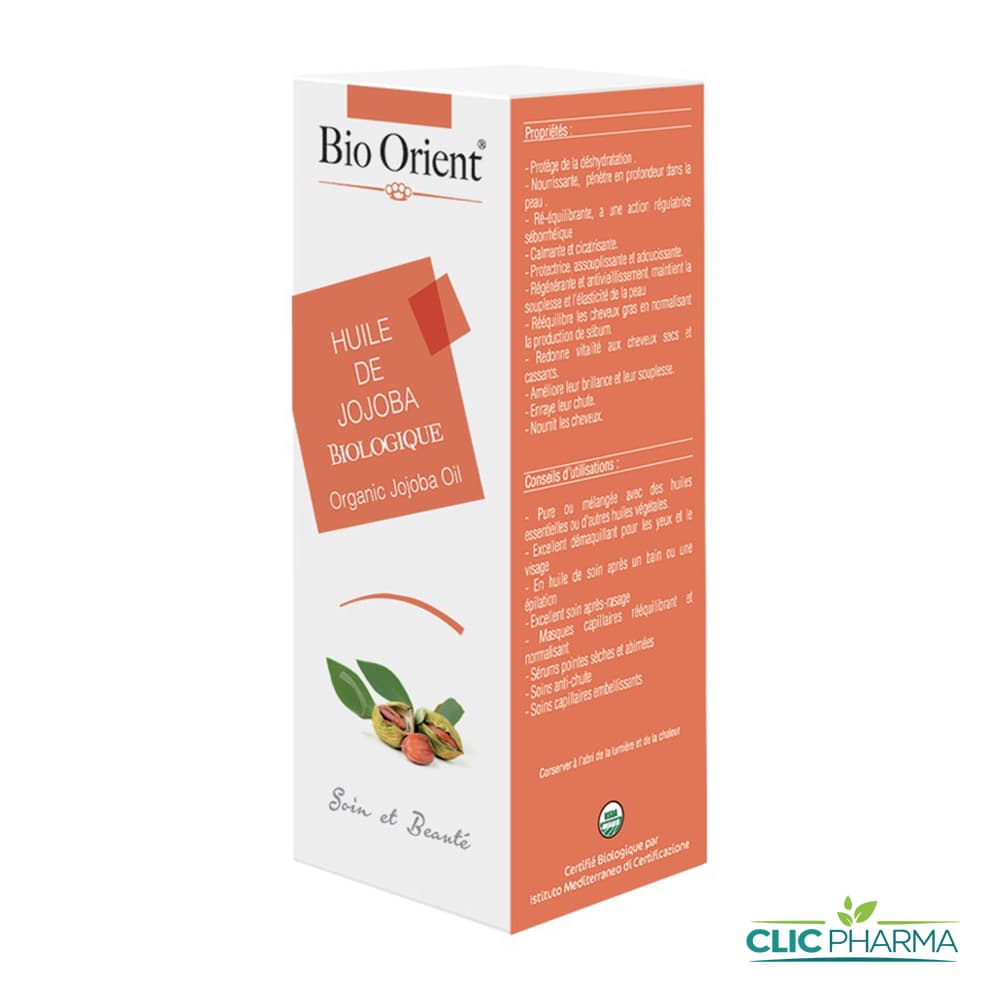 BIO ORIENT HUILE VEGETALE DE JOJOBA 90ML