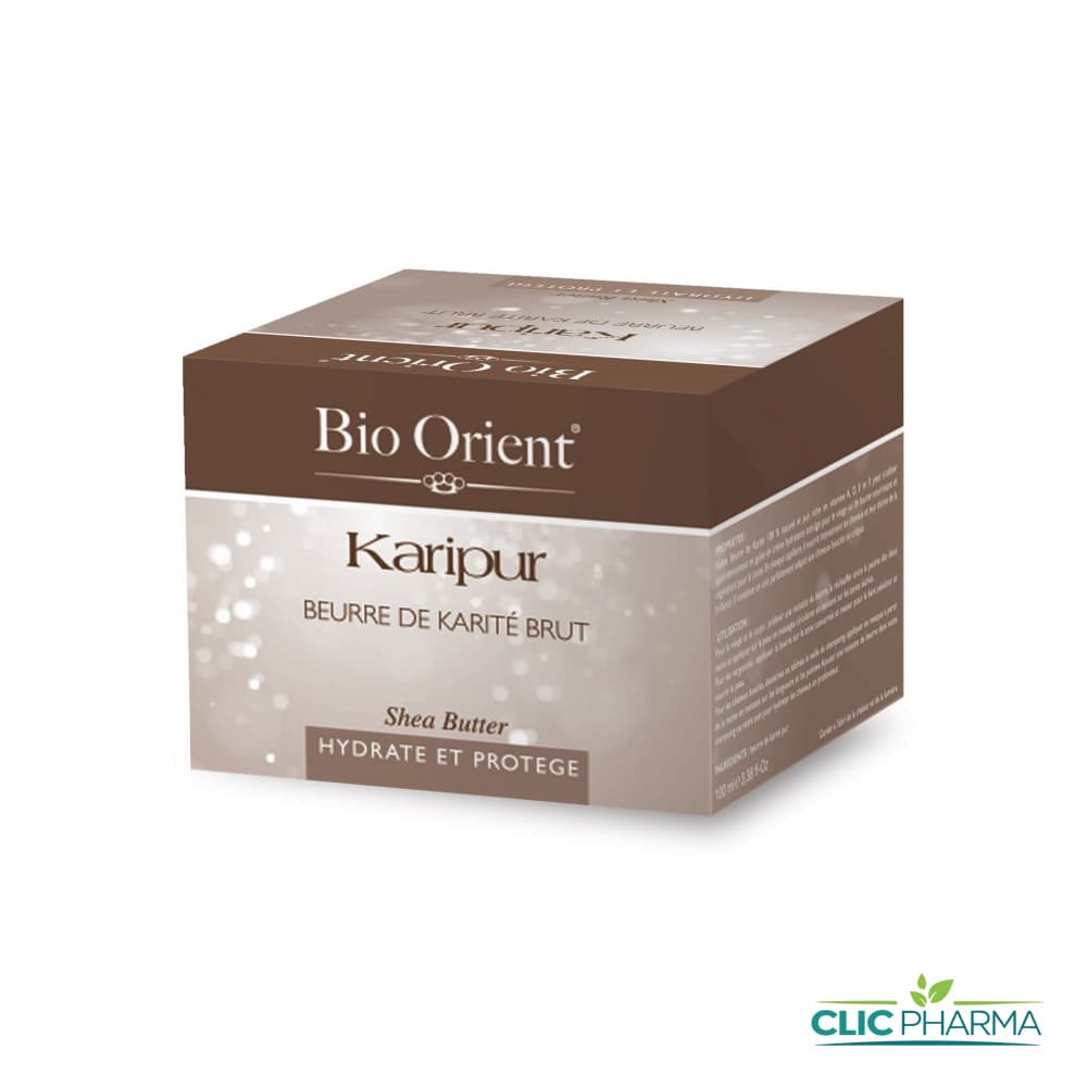 BIO ORIENT KARIPUR BEURRE DE KARITE BRUT 100g