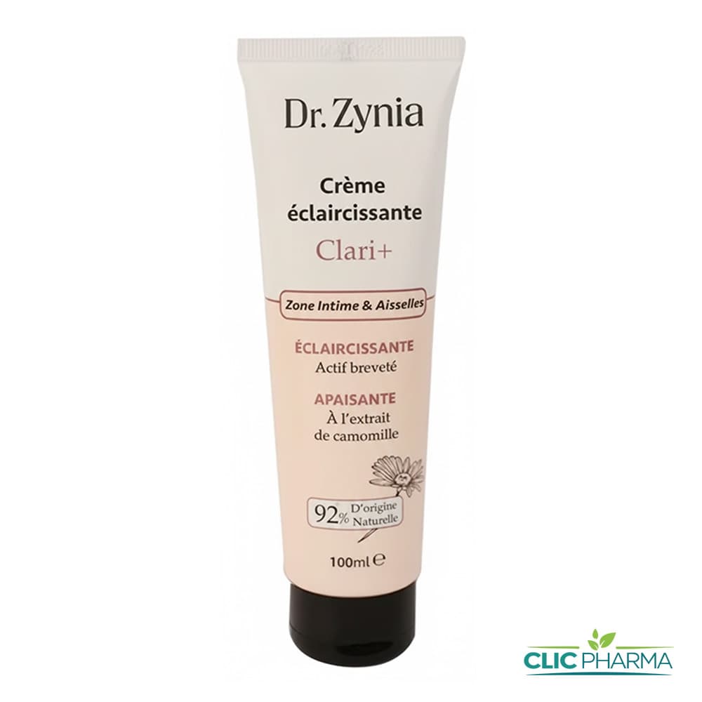 DR ZYNIA CREME ECLAIRCISSANTE ZONE INTIME CLARI+ 100ML