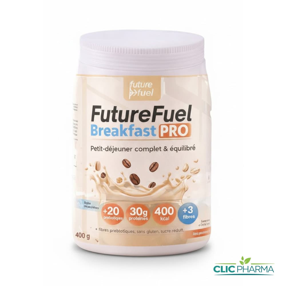 FUTUREFUEL BREAKFAST PRO POUDRE PETIT DEJEUNER CAFE 400GR