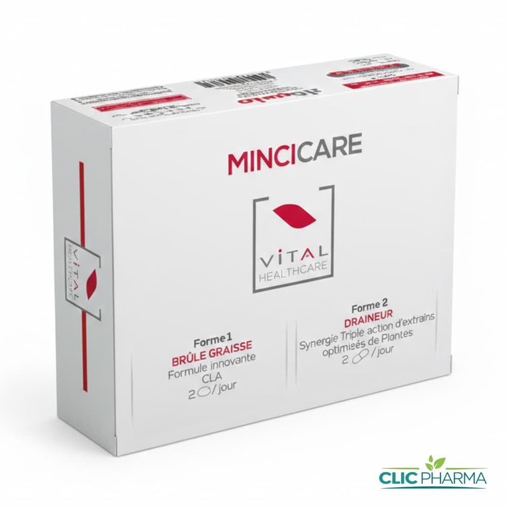MINCICARE BRULE GRAISSE DRAINEUR (60 GELULES)