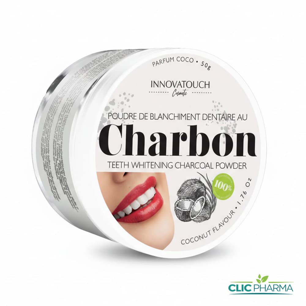 INNOVATOUCH POUDRE DE BLANCHIMENT AU CHARBON DE COCO 50GR