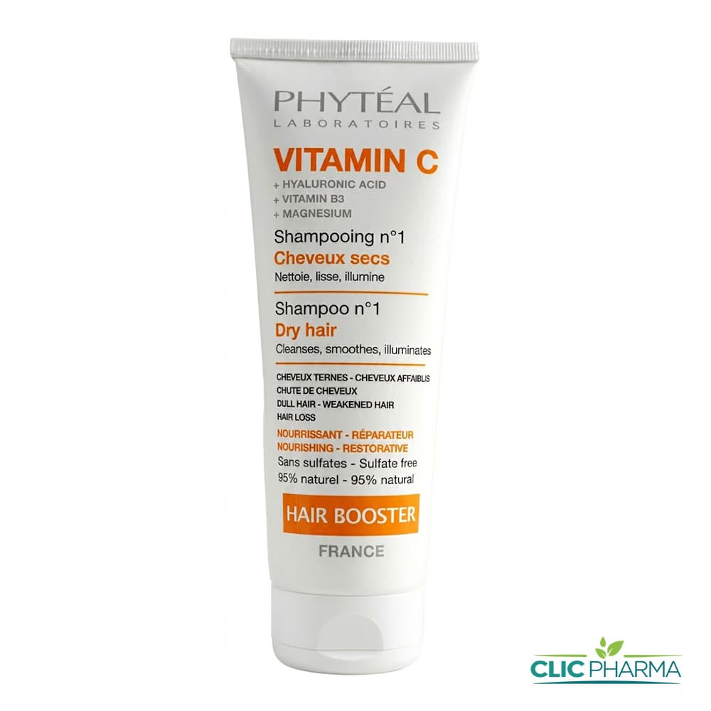 PHYTEAL VITAMINE C SHAMPOOING BOOSTER N1 CHEVEUX SECS 200ML
