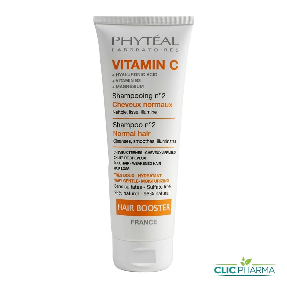 PHYTEAL VITAMINE C SHAMPOOING BOOSTER N2 CHEVEUX NORMAUX 200ML