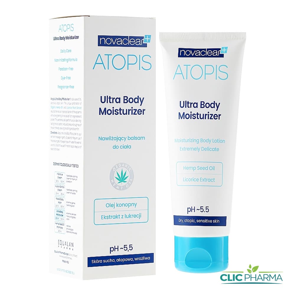 NOVACLEAR ATOPIS LAIT DE CORPS HYDRATANT 200ML