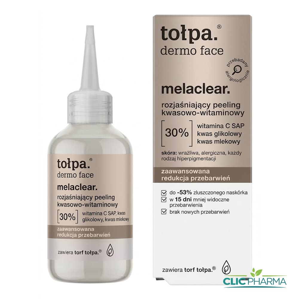 TOLPA DERMO FACE MELACLEAR PEELING ECLAIRCISSANT 40ML