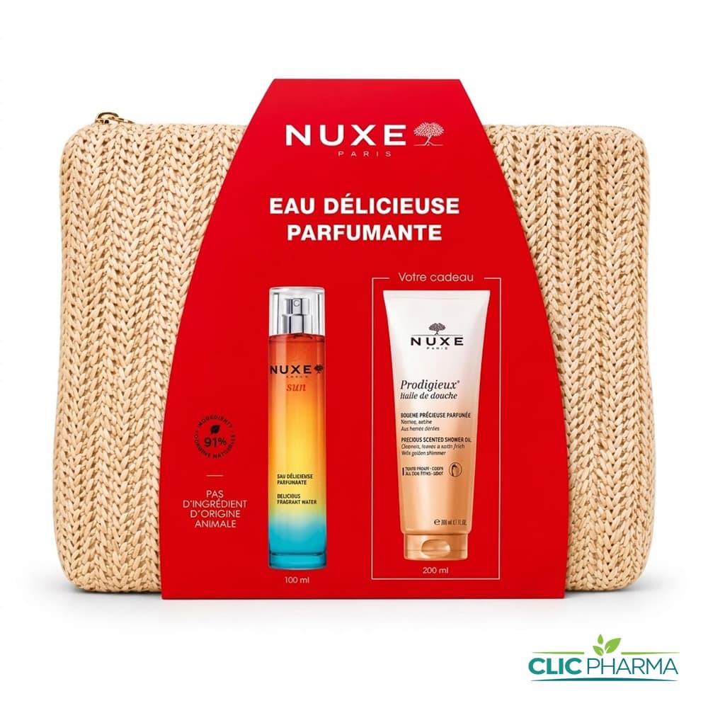 NUXE TROUSSE (EAU DELICIEUSE PARFUMANTE 100ML + HUILE DOUCHE 200ML OFFERTE)