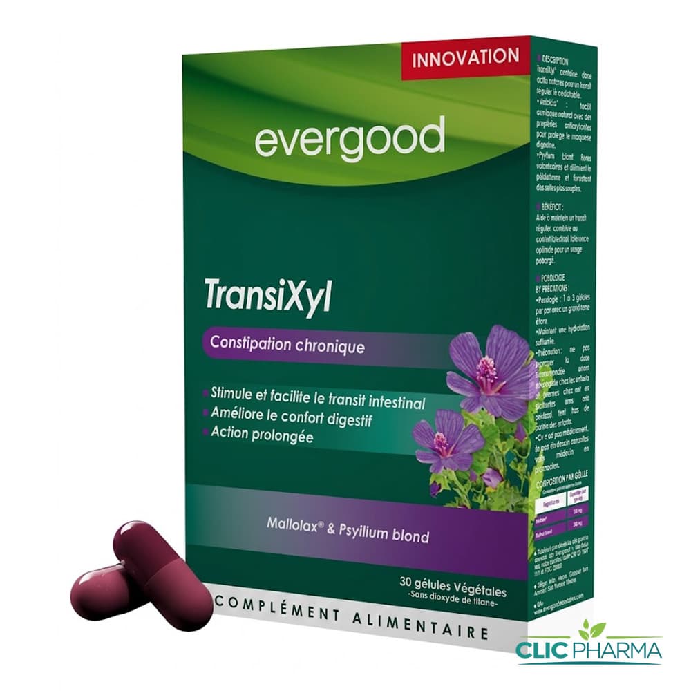 EVERGOOD TRANSIXYL (30 GELULES)