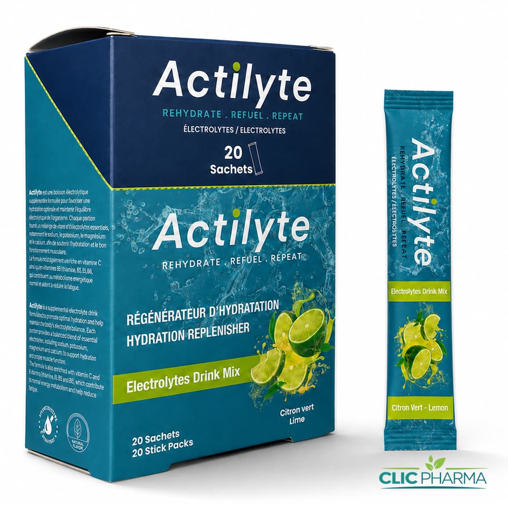 AYFEED ACTILYTE CITRON VERT (20 SACHETS)