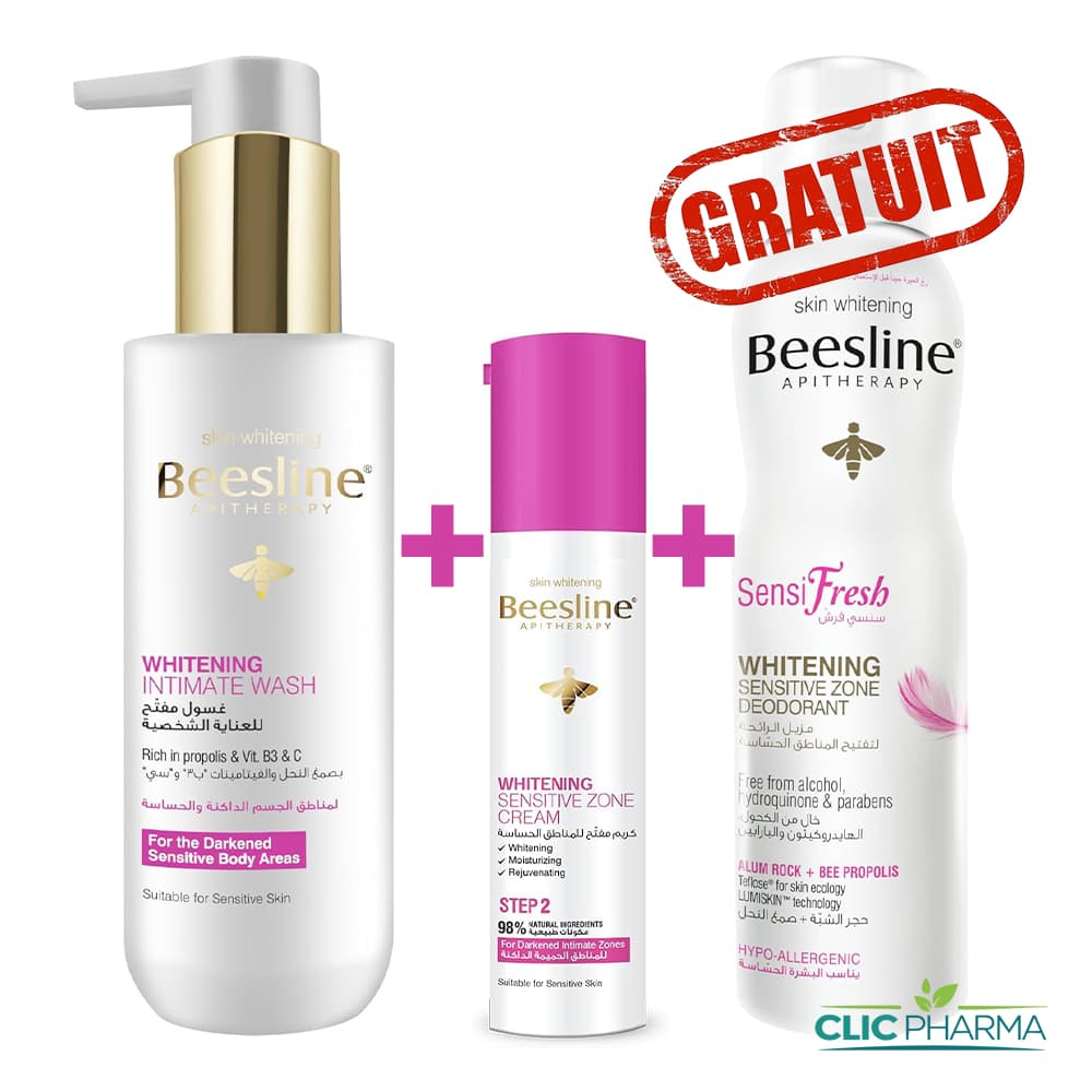 BEESLINE COFFRET INTIME (GEL + CREME + DEO OFFERT)