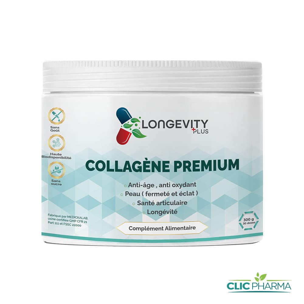LONGEVITY COLLAGENE PREMIUM POUDRE 300GR