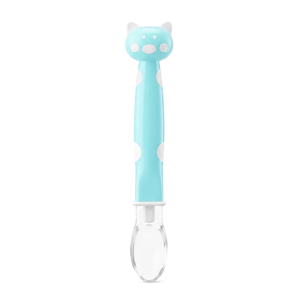 Baby Pur Cuillere Silicone Kitty 4 m+ Ref 76801