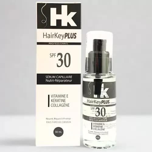 Hairkey Serum Capillaire SPF30 Vit E, Keratine, Collagene 50 ml